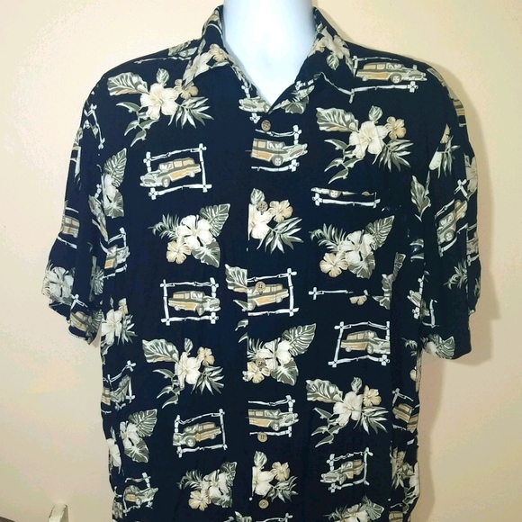 Knightbridge Hawaiian button up shirt - Picture 1 of 7